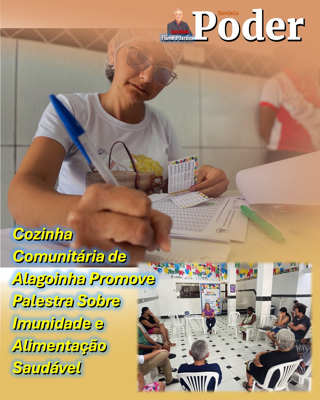 🥦 Barriga Cheia e Corpo Forte: Cozinha Comunitária de Alagoinha Promove Palestra Sobre Imunidade e Alimentação Saudável