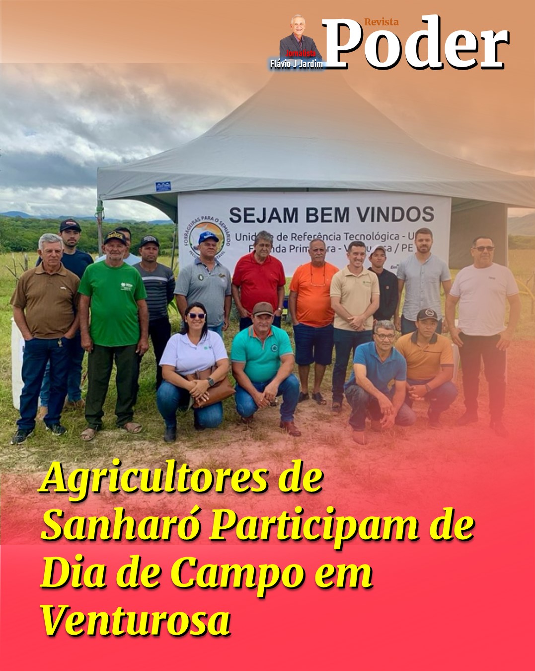 🌱 Raízes de Esperança: Agricultores de Sanharó Participam de Dia de Campo em Venturosa