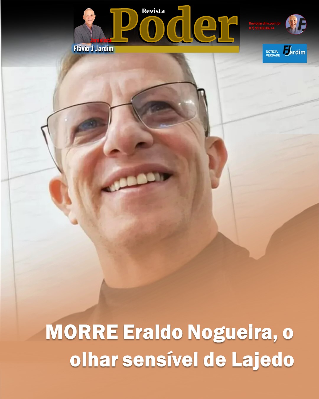 MORRE Eraldo Nogueira, o olhar sensível de Lajedo