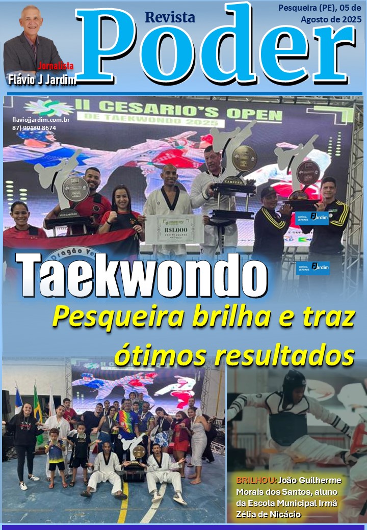 Pesqueira explode em orgulho com façanha histórica no Taekwondo: 54 medalhas e bicampeonato estadual