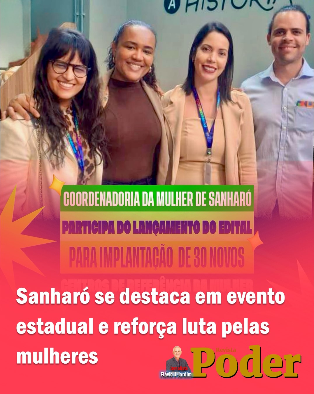 Sanharó se destaca em evento estadual e reforça luta pelas mulheres