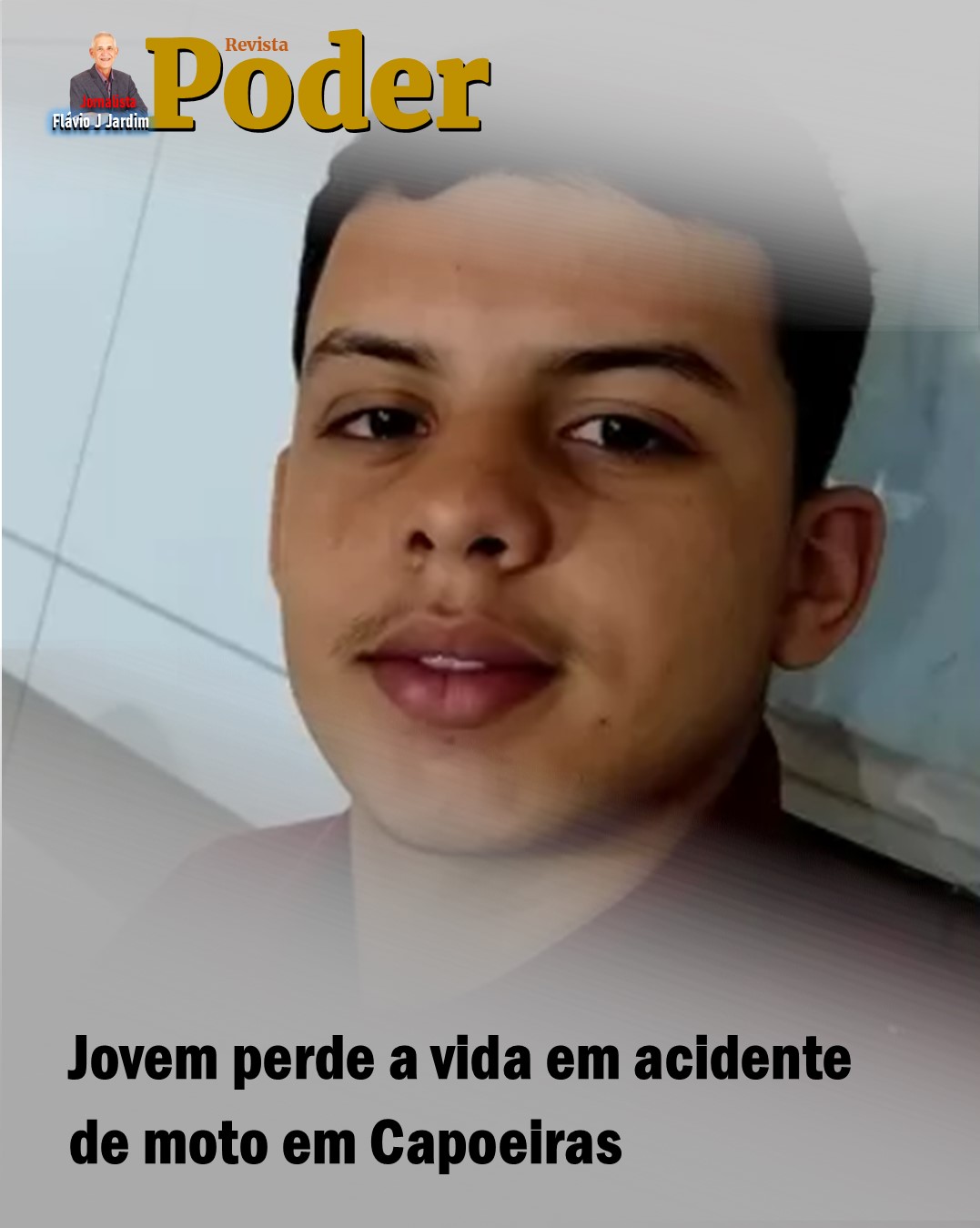 Jovem perde a vida em acidente de moto em Capoeiras