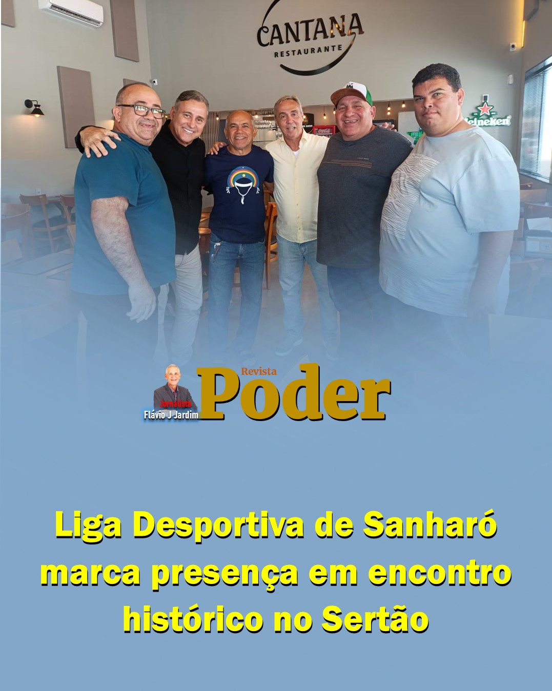 Liga Desportiva de Sanharó marca presença em encontro histórico no Sertão