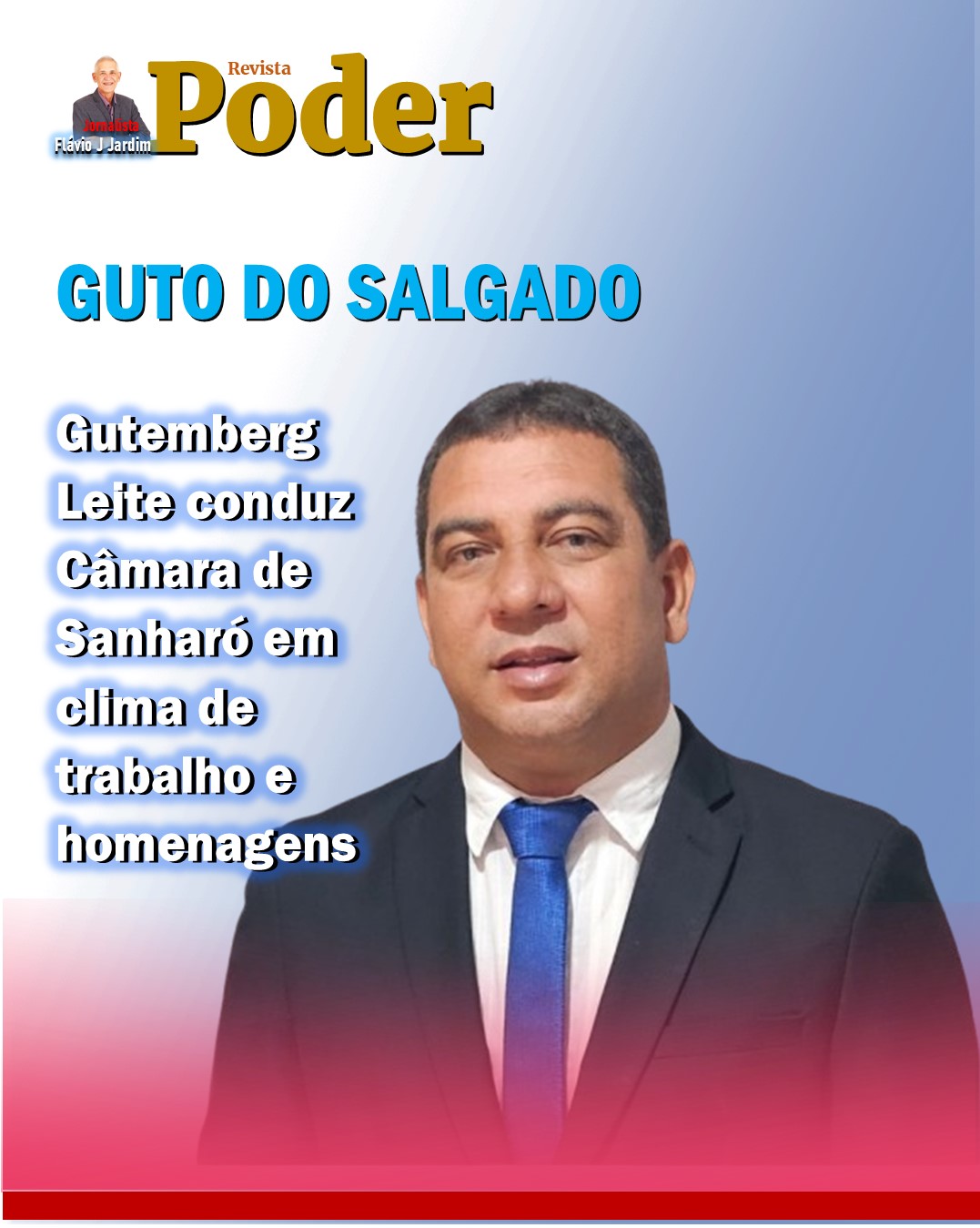 Gutemberg Leite conduz Câmara de Sanharó em clima de trabalho e homenagens