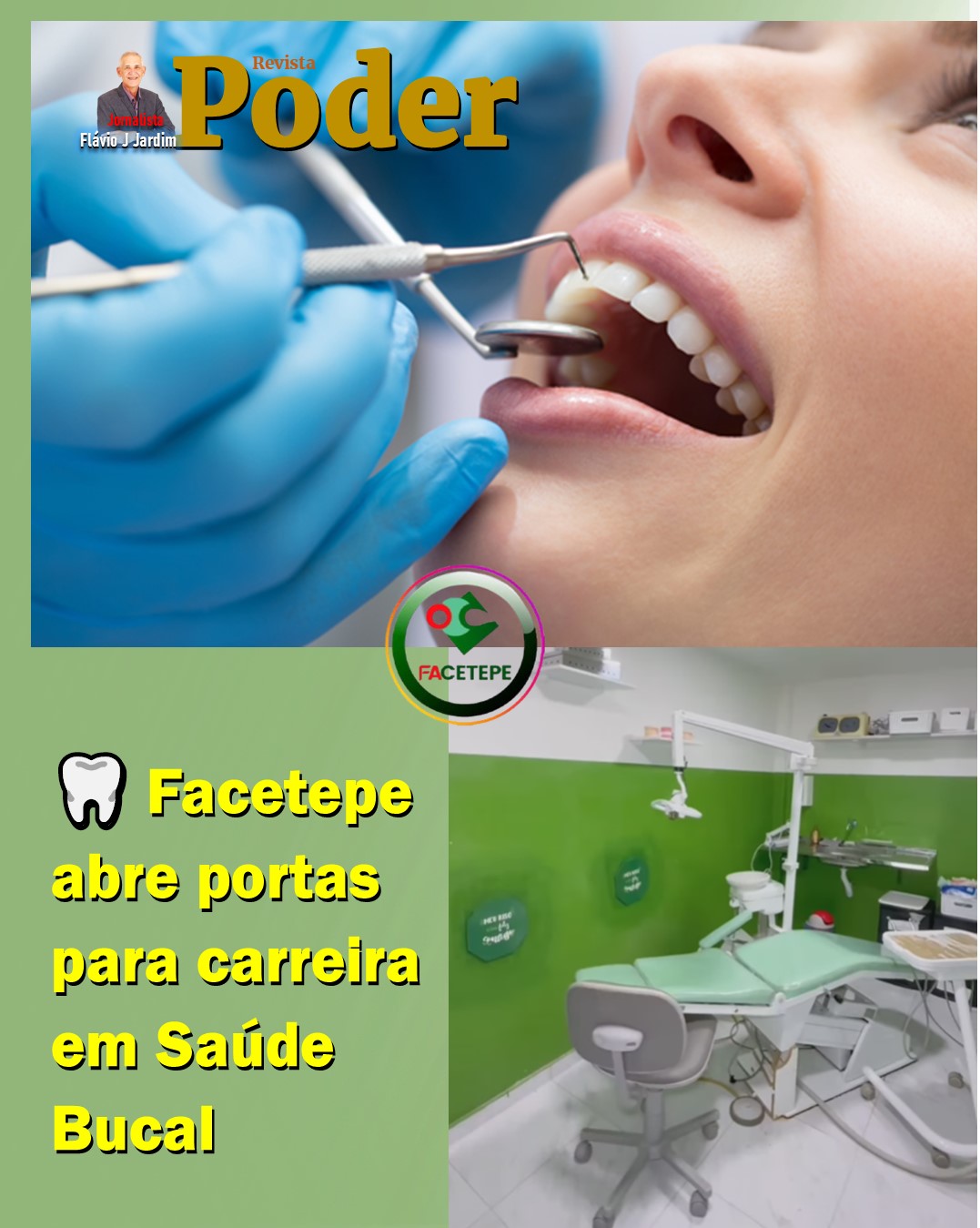🦷 Facetepe abre portas para carreira em Saúde Bucal