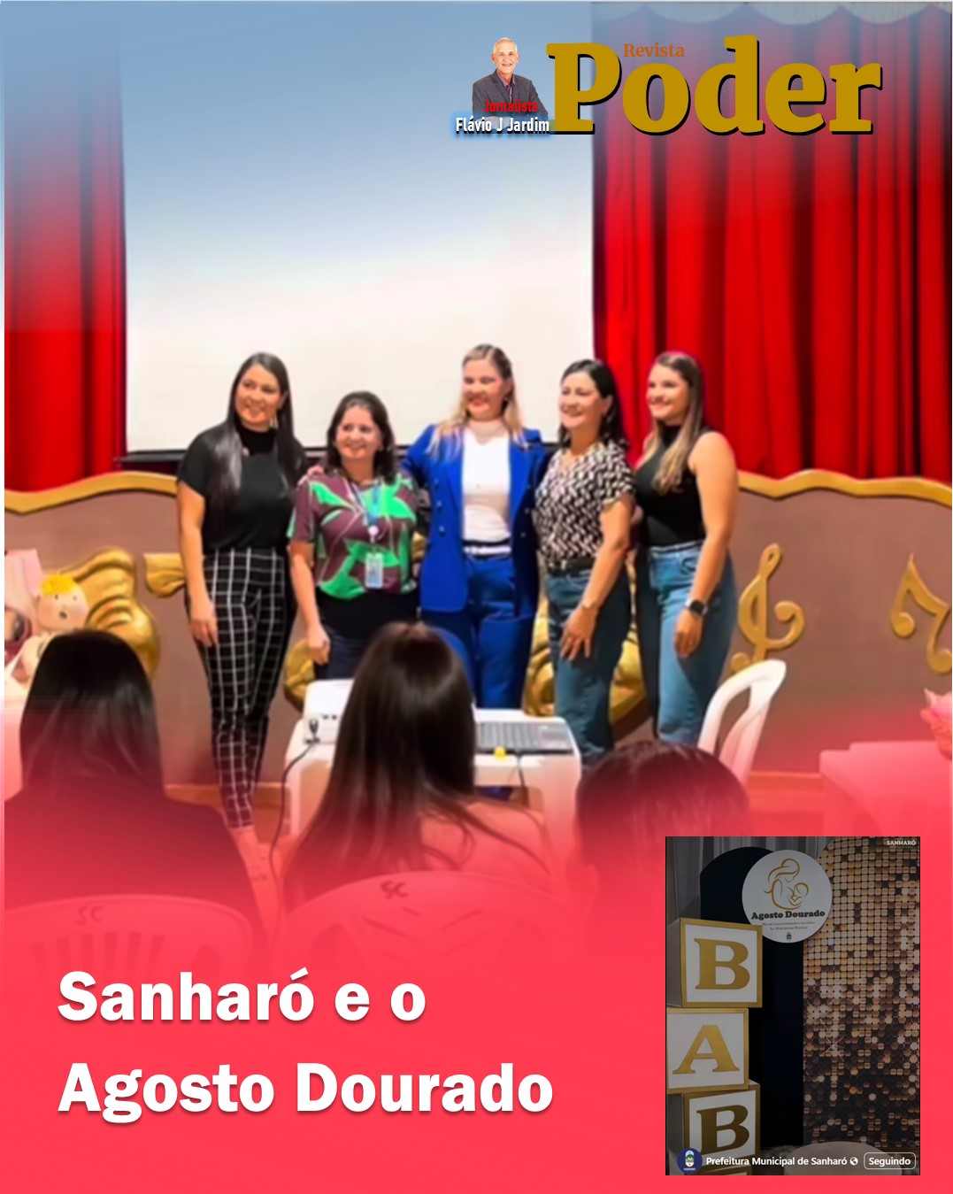 Sanharó e o Agosto Dourado. Ações reforçam a importância da amamentação para mães e bebês