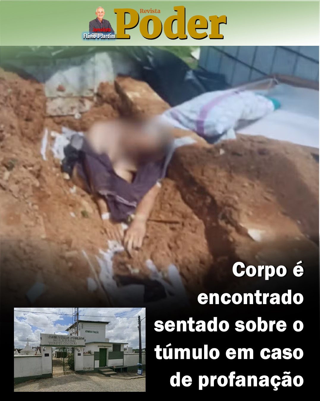 Horror no cemitério de Moreno