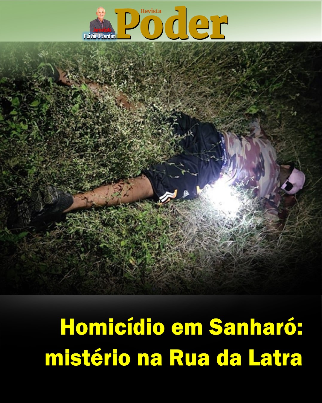 🔪 Homicídio em Sanharó: mistério na Rua da Latra