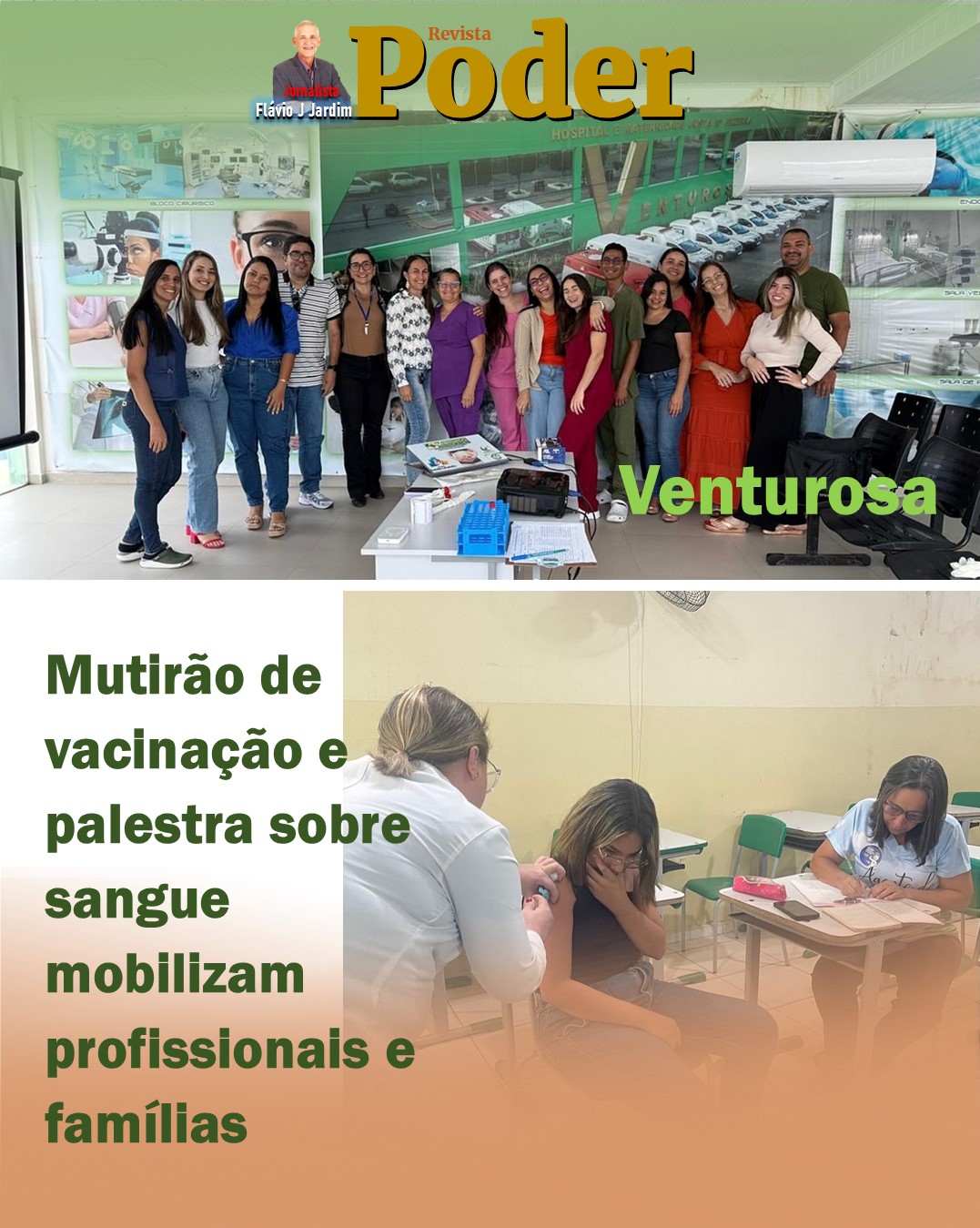 💉 Venturosa promove grande ação de saúde