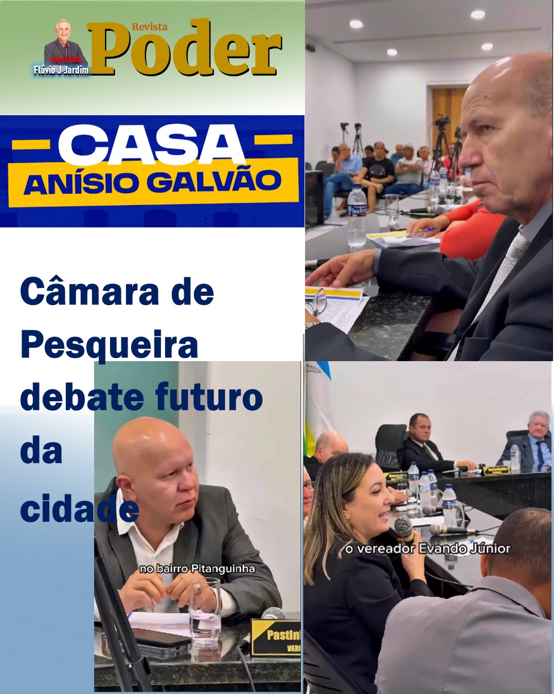 🏛️ Câmara de Pesqueira debate futuro da cidade