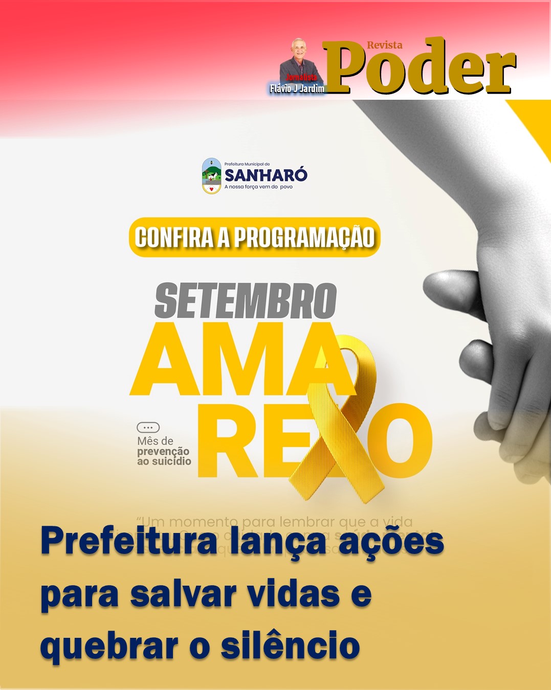 💛 Setembro Amarelo em Sanharó