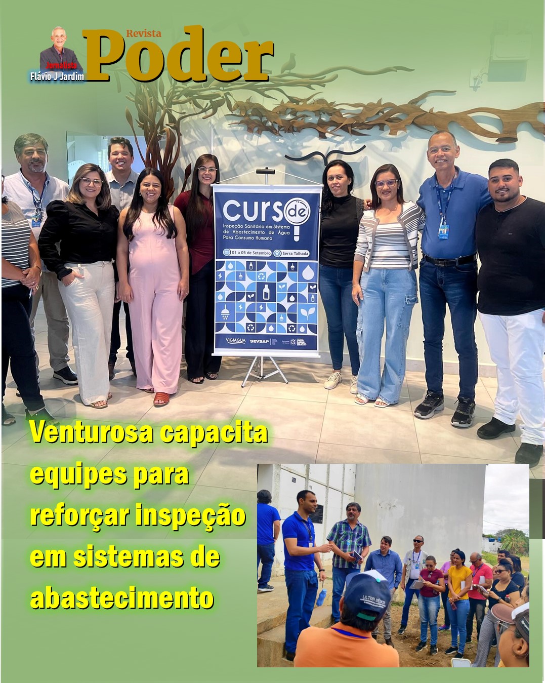 Água sob vigilância