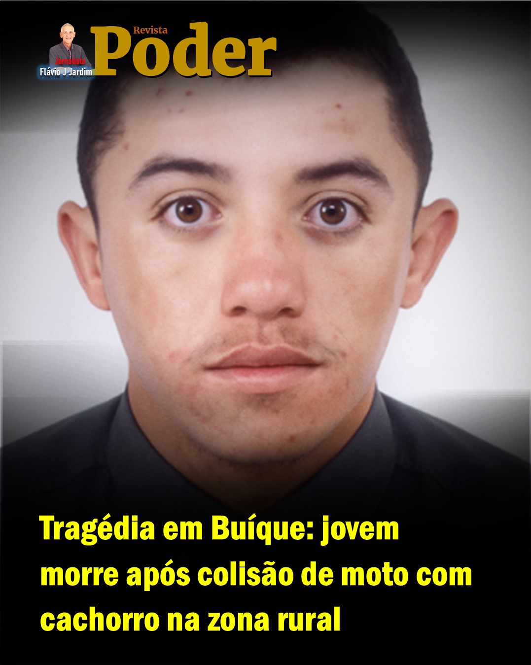 Tragédia em Buíque: jovem morre após colisão de moto com cachorro na zona rural