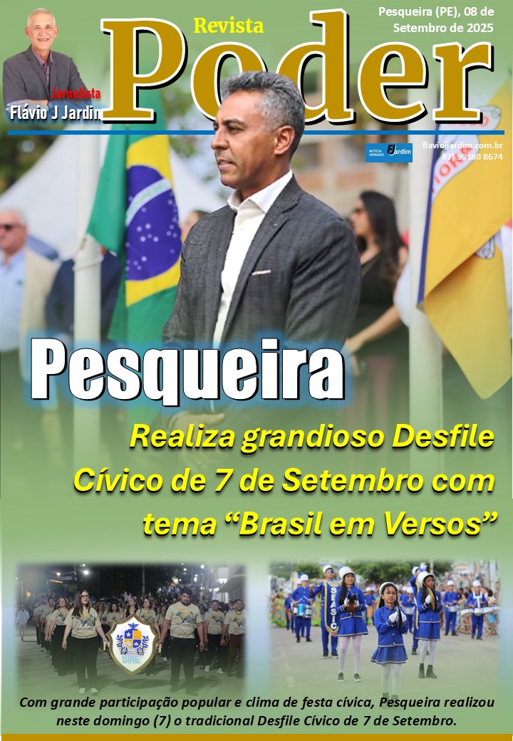Pesqueira realiza grandioso Desfile Cívico de 7 de Setembro com tema “Brasil em Versos”