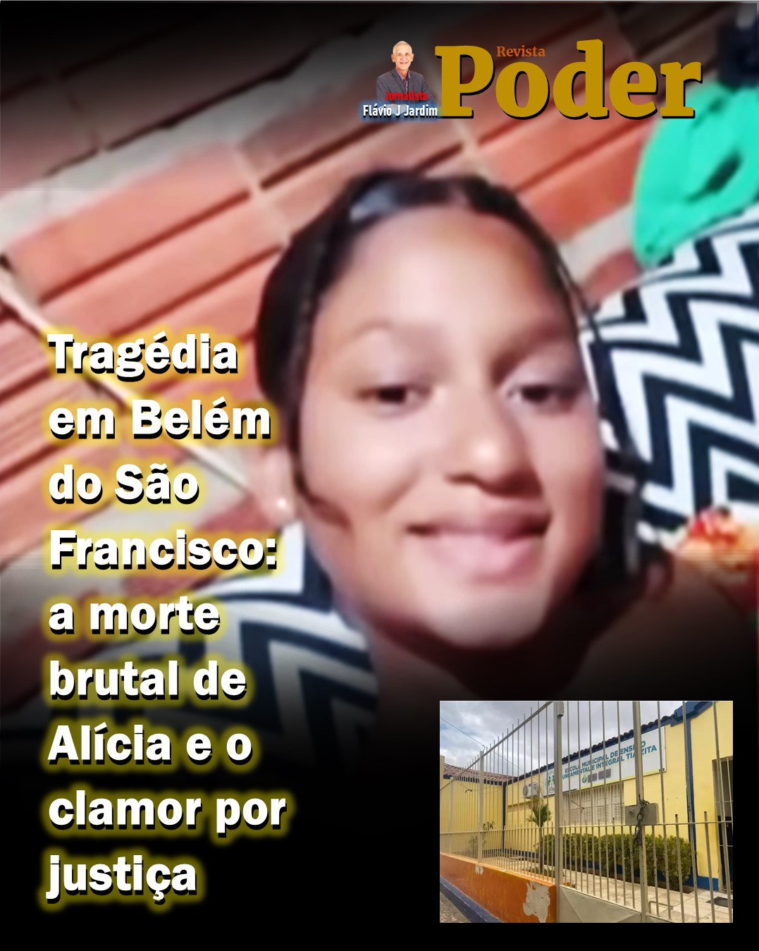 Tragédia em Belém do São Francisco: a morte brutal de Alícia e o clamor por justiça