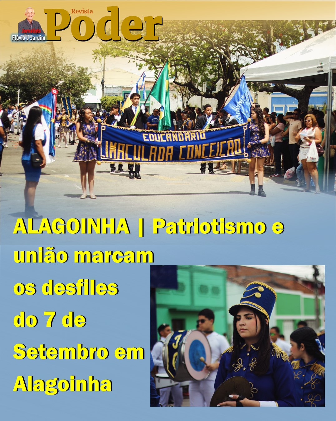 ALAGOINHA | Patriotismo e união marcam os desfiles do 7 de Setembro em Alagoinha