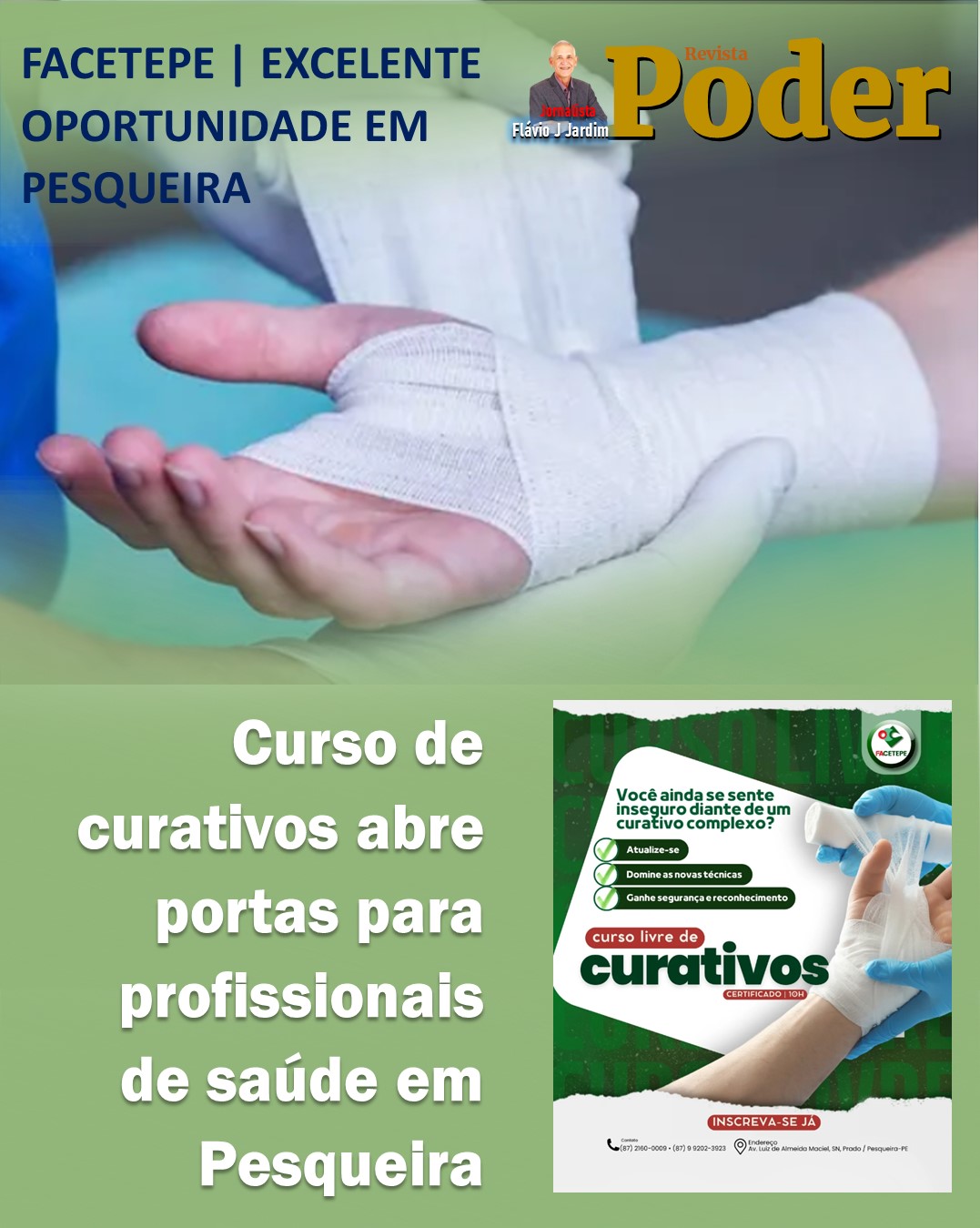 FACETEPE | EXCELENTE OPORTUNIDADE EM PESQUEIRA