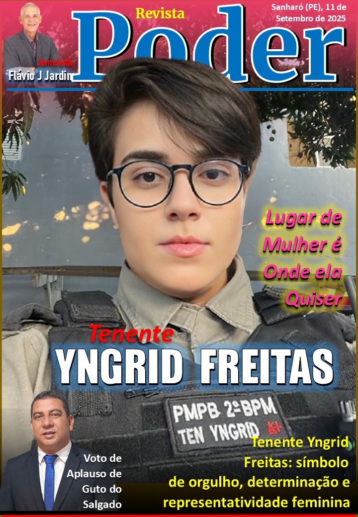 GUTO DO SALGADO APRESENTA Um Voto de Aplauso à Coragem e à Inspiração: Yngrid Freitas