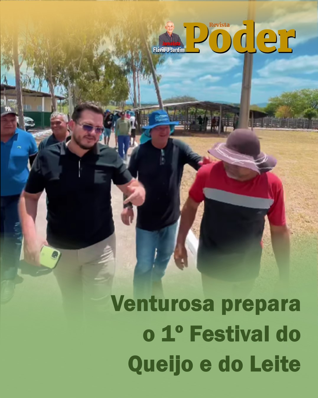 Venturosa prepara o 1º Festival do Queijo e do Leite