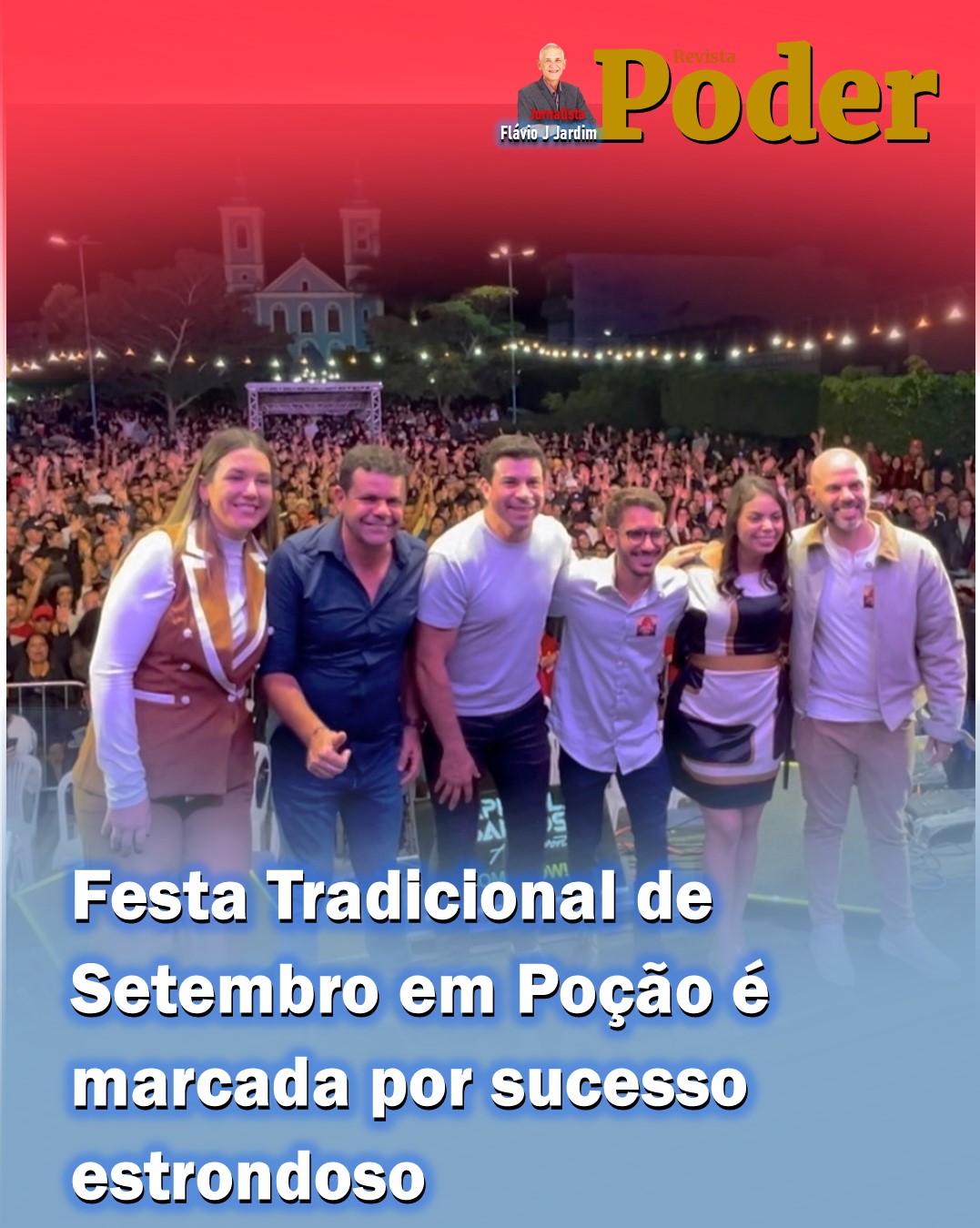 Festa Tradicional de Setembro em Poção é marcada por sucesso estrondoso
