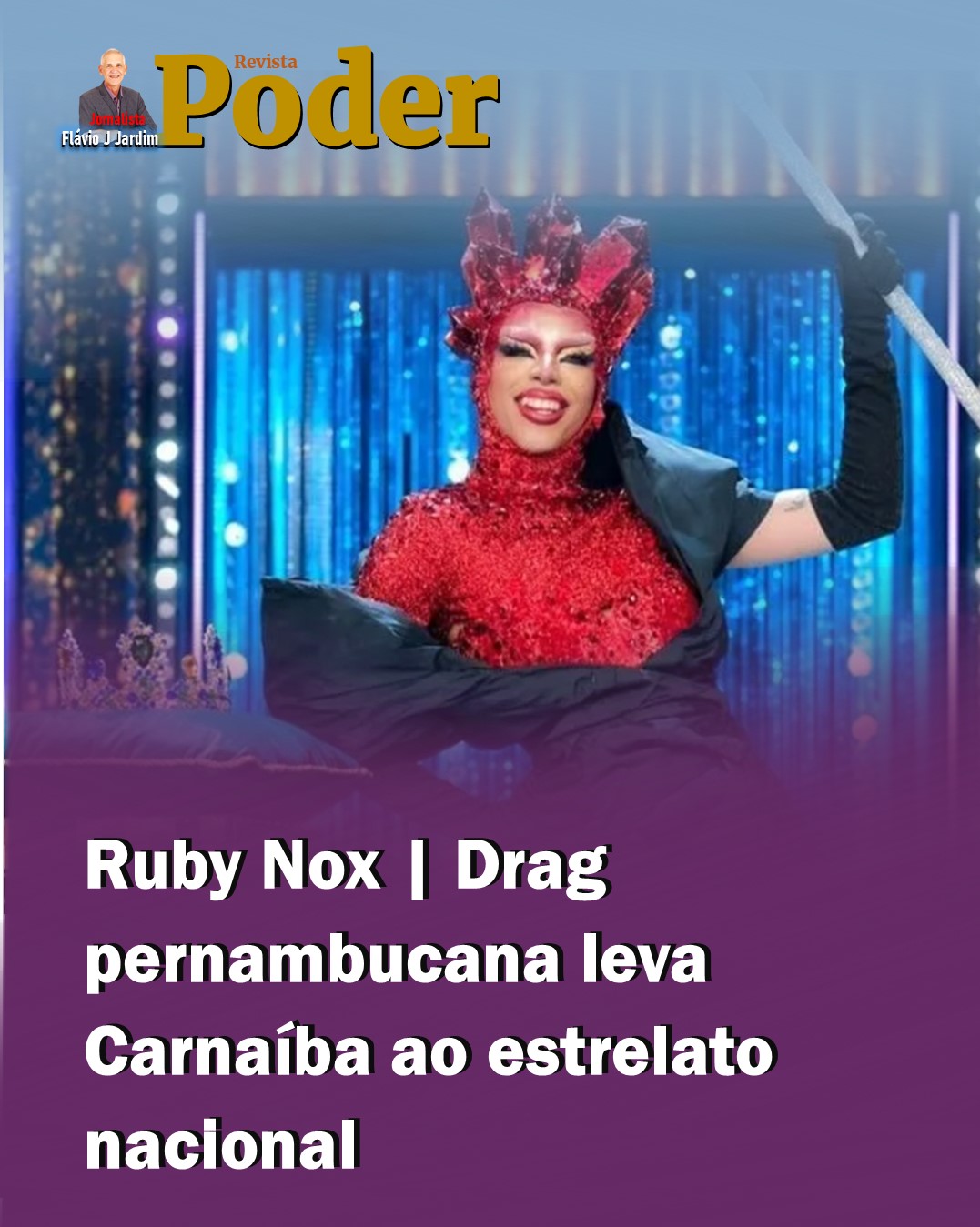 Ruby Nox conquista Drag Race Brasil