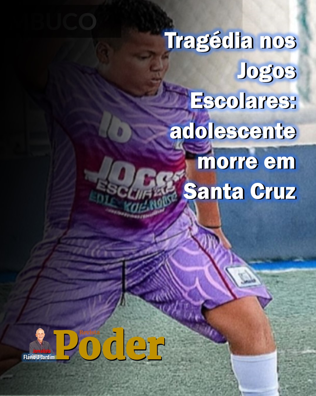 Tragédia nos Jogos Escolares: adolescente morre em Santa Cruz