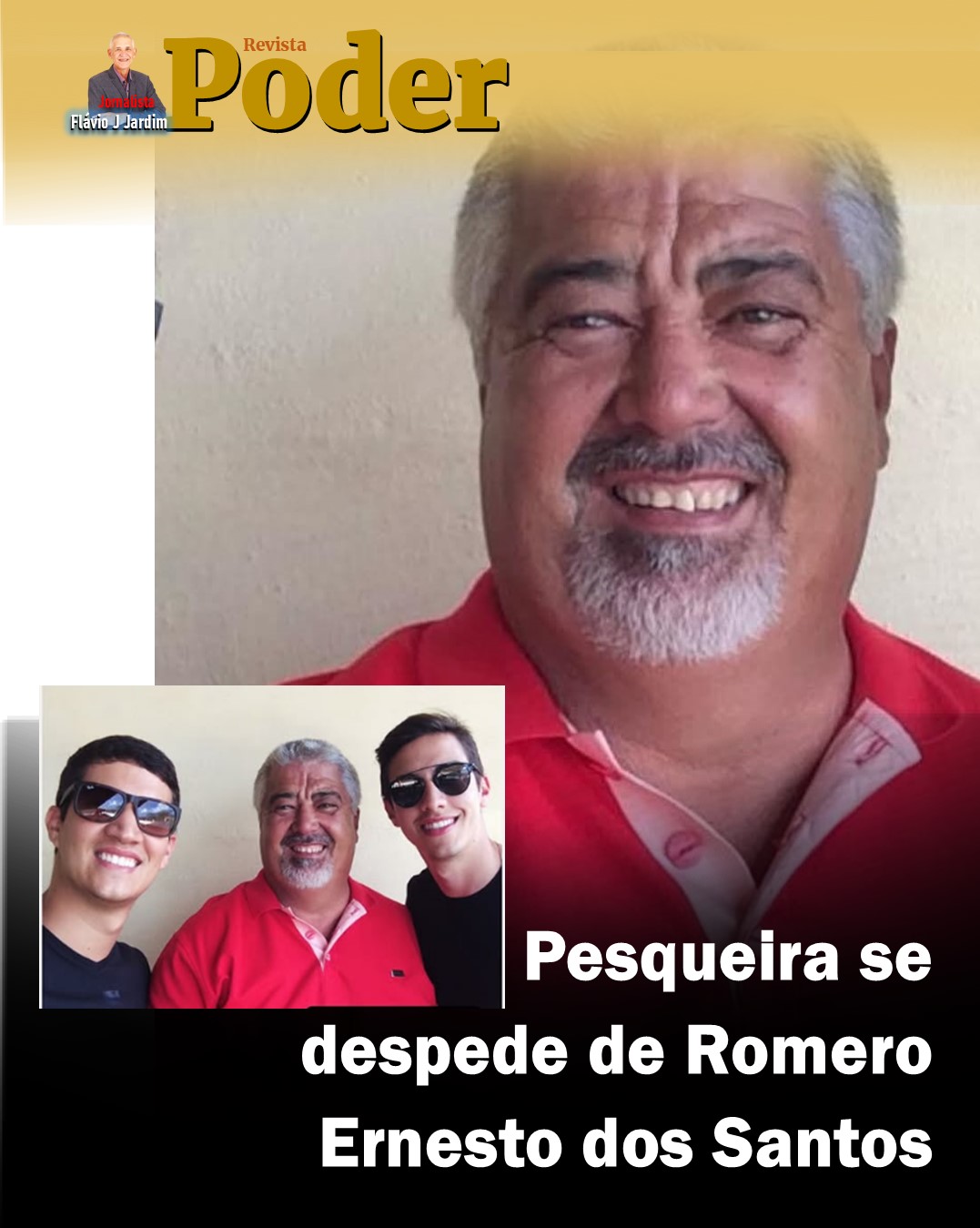 Pesqueira se despede de Romero Ernesto dos Santos
