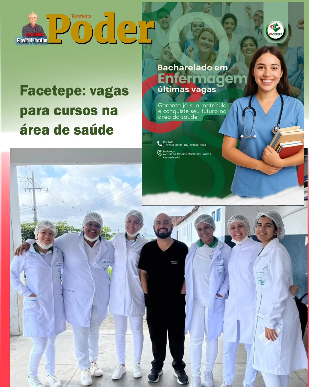 Facetepe abre novas vagas para cursos na área de saúde