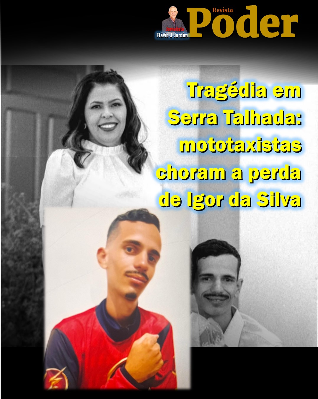 Tragédia em Serra Talhada: mototaxistas choram a perda de Igor da Silva
