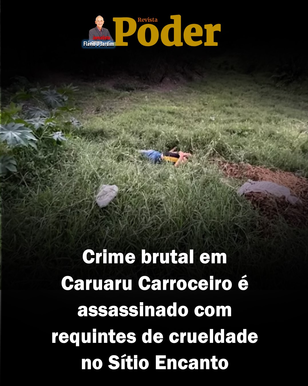 Crime brutal em Caruaru | Carroceiro é assassinado com requintes de crueldade no Sítio Encanto