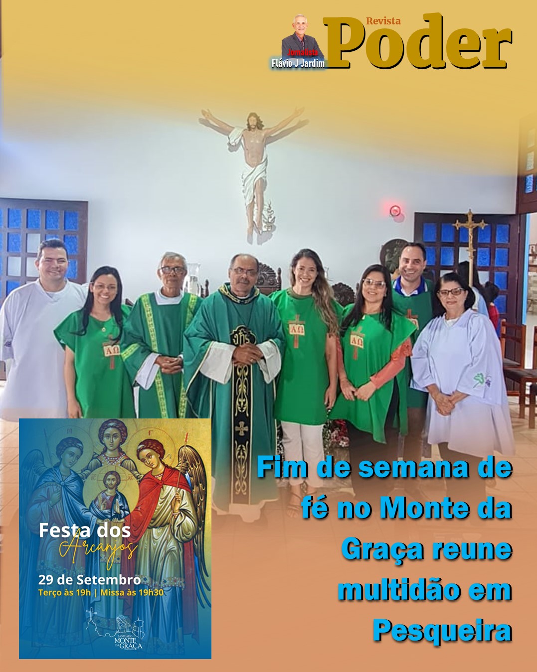 Fim de semana de fé no Monte da Graça reuniu multidão em Pesqueira