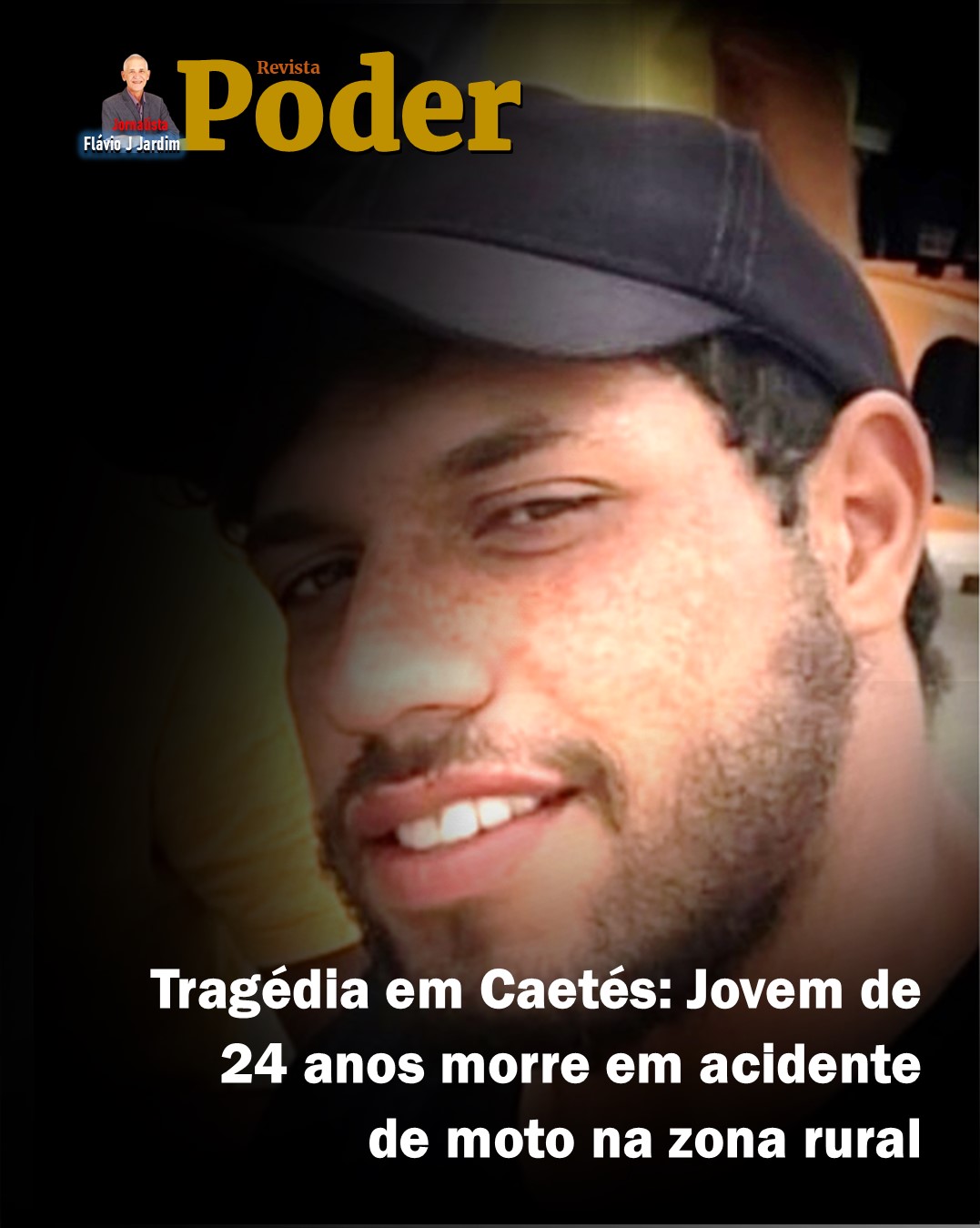 Tragédia em Caetés: Jovem de 24 anos morre em acidente de moto na zona rural