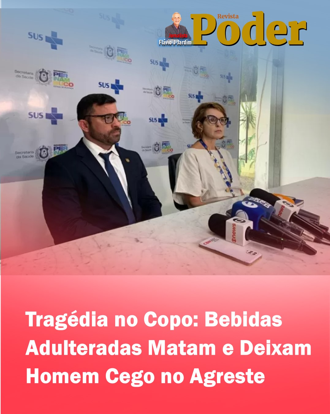 Tragédia no Copo: Bebidas Adulteradas Matam e Deixam Homem Cego no Agreste