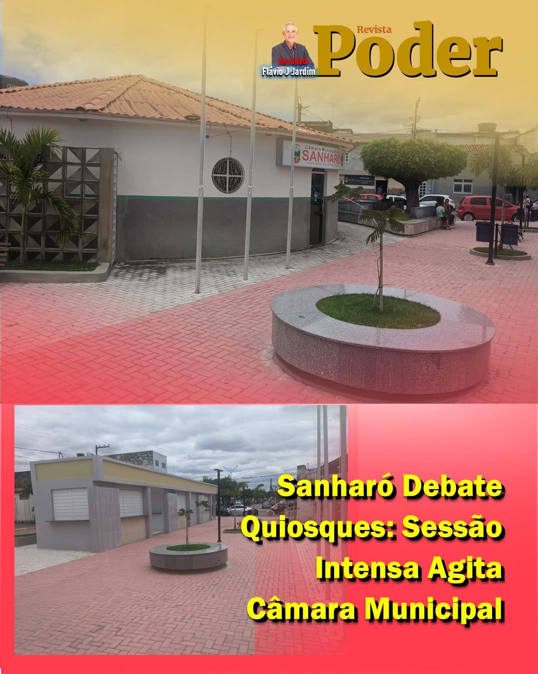 Sanharó Debate Quiosques: Sessão Intensa Agita Câmara Municipal