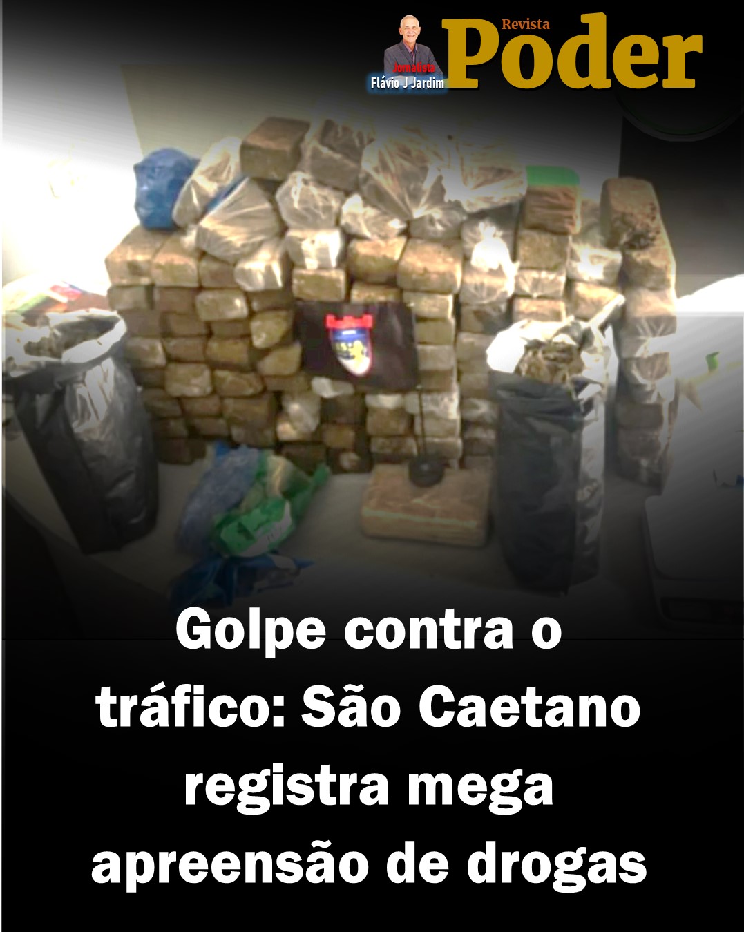 Golpe contra o tráfico: São Caetano registra mega apreensão de drogas