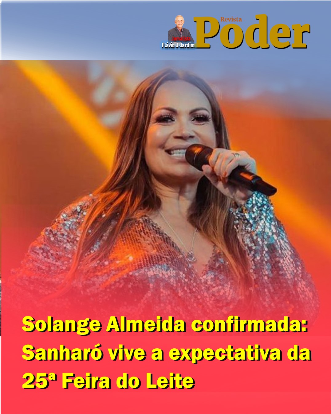 Solange Almeida confirmada: Sanharó vive a expectativa da 25ª Feira do Leite