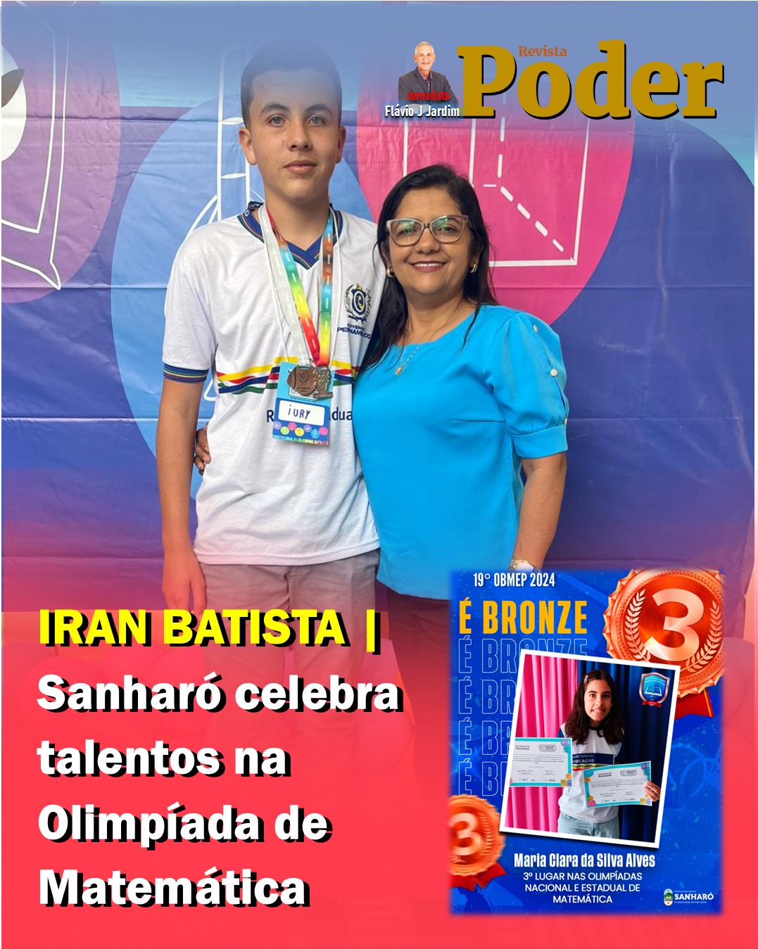 IRAN BATISTA |  SANHARÓ CELEBRA TALENTOS NA OLIMPÍADA DE MATEMÁTICA