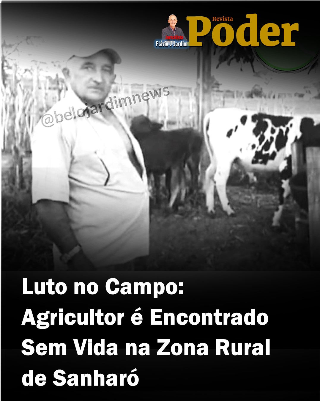 Luto no Campo: Agricultor é Encontrado Sem Vida na Zona Rural de Sanharó