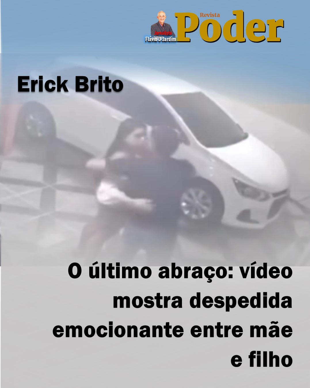 😢 O último abraço: vídeo mostra despedida emocionante entre mãe e filho