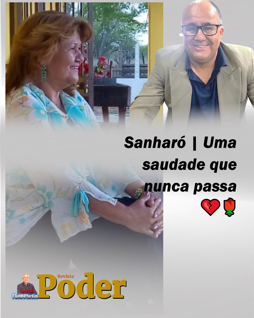 SANHARÓ | UMA SAUDADE QUE NUNCA PASSA 💔🌹