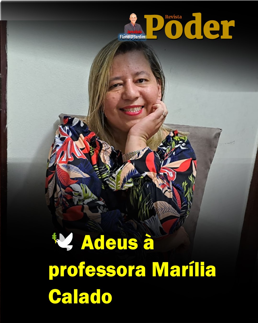 🕊️ Adeus à professora Marília Calado