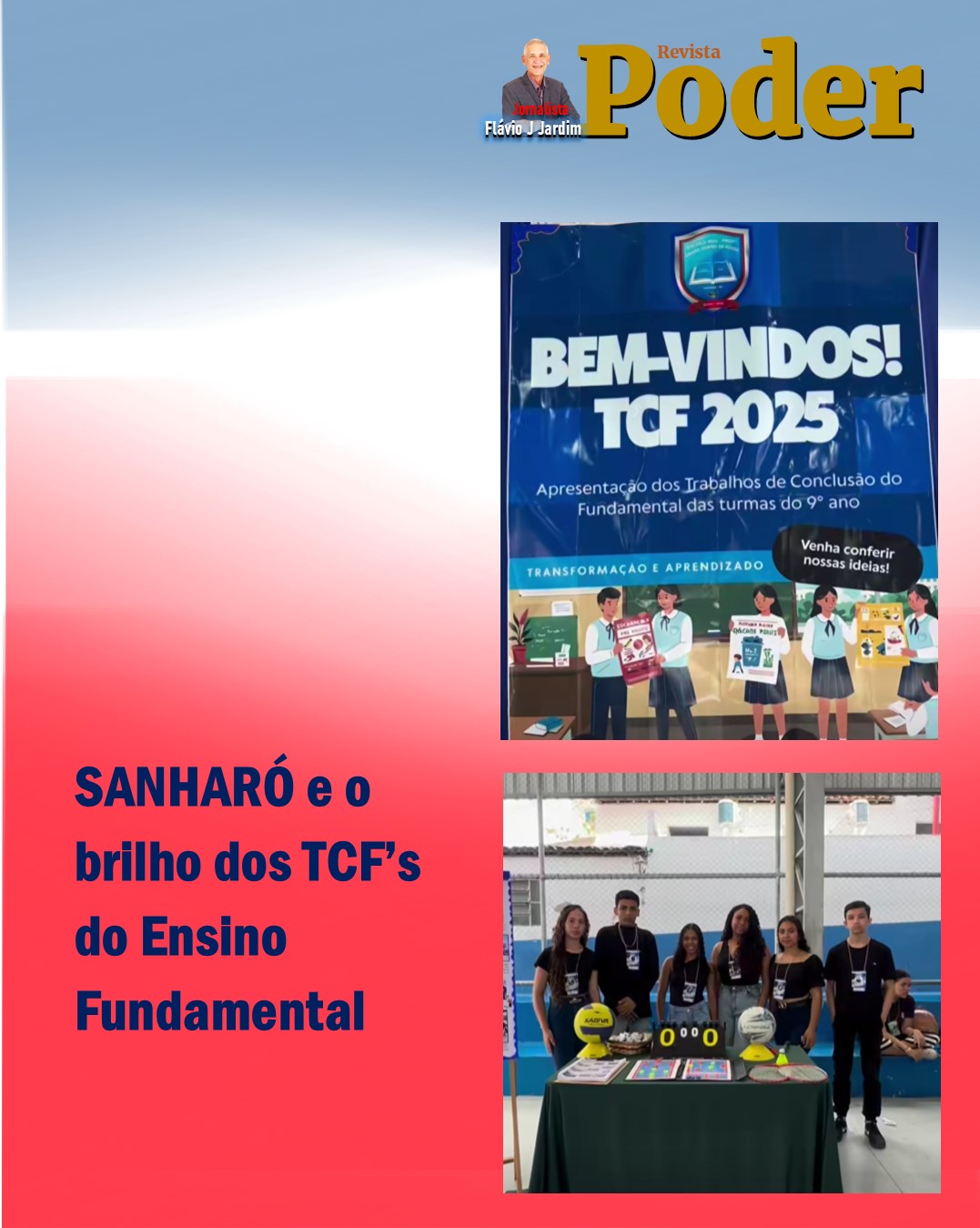 SANHARÓ e o brilho dos TCF’s do Ensino Fundamental