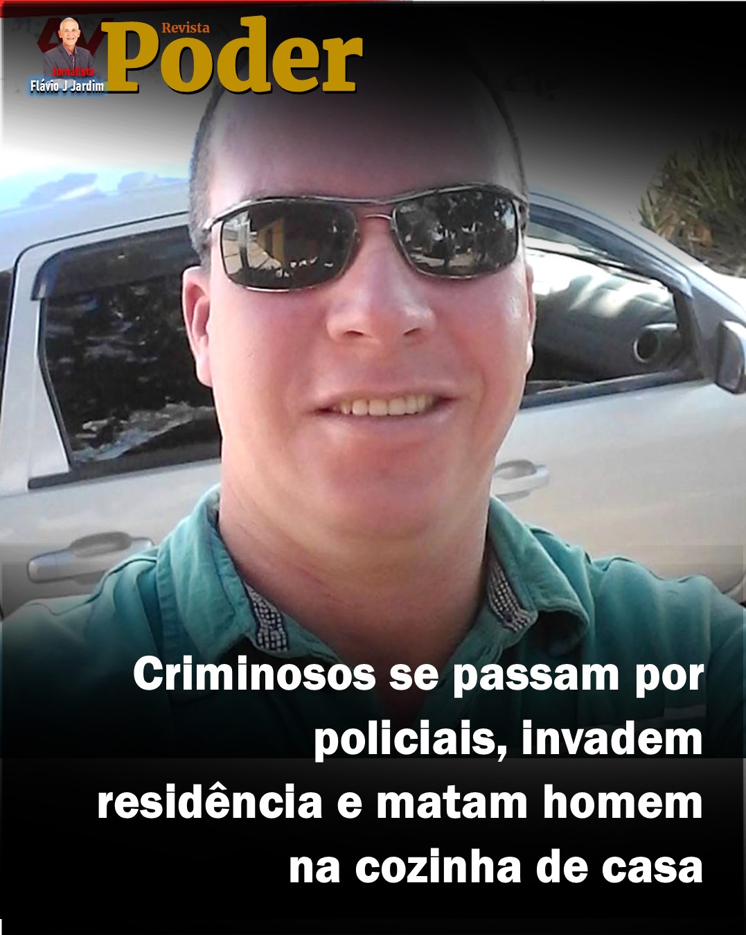 Criminosos se passam por policiais, invadem residência e matam homem na cozinha de casa