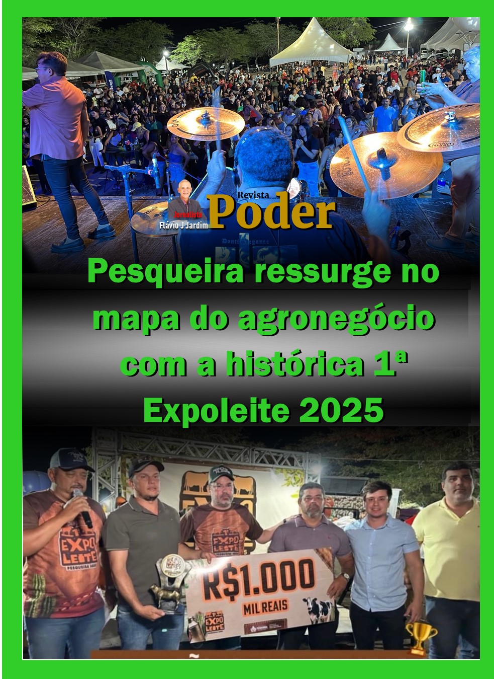 Pesqueira ressurge no mapa do agronegócio com a histórica 1ª Expoleite 2025