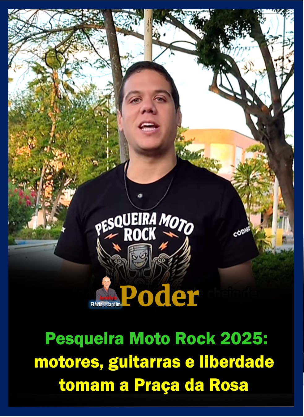 🏍️ Pesqueira Moto Rock 2025: motores, guitarras e liberdade tomam a Praça da Rosa