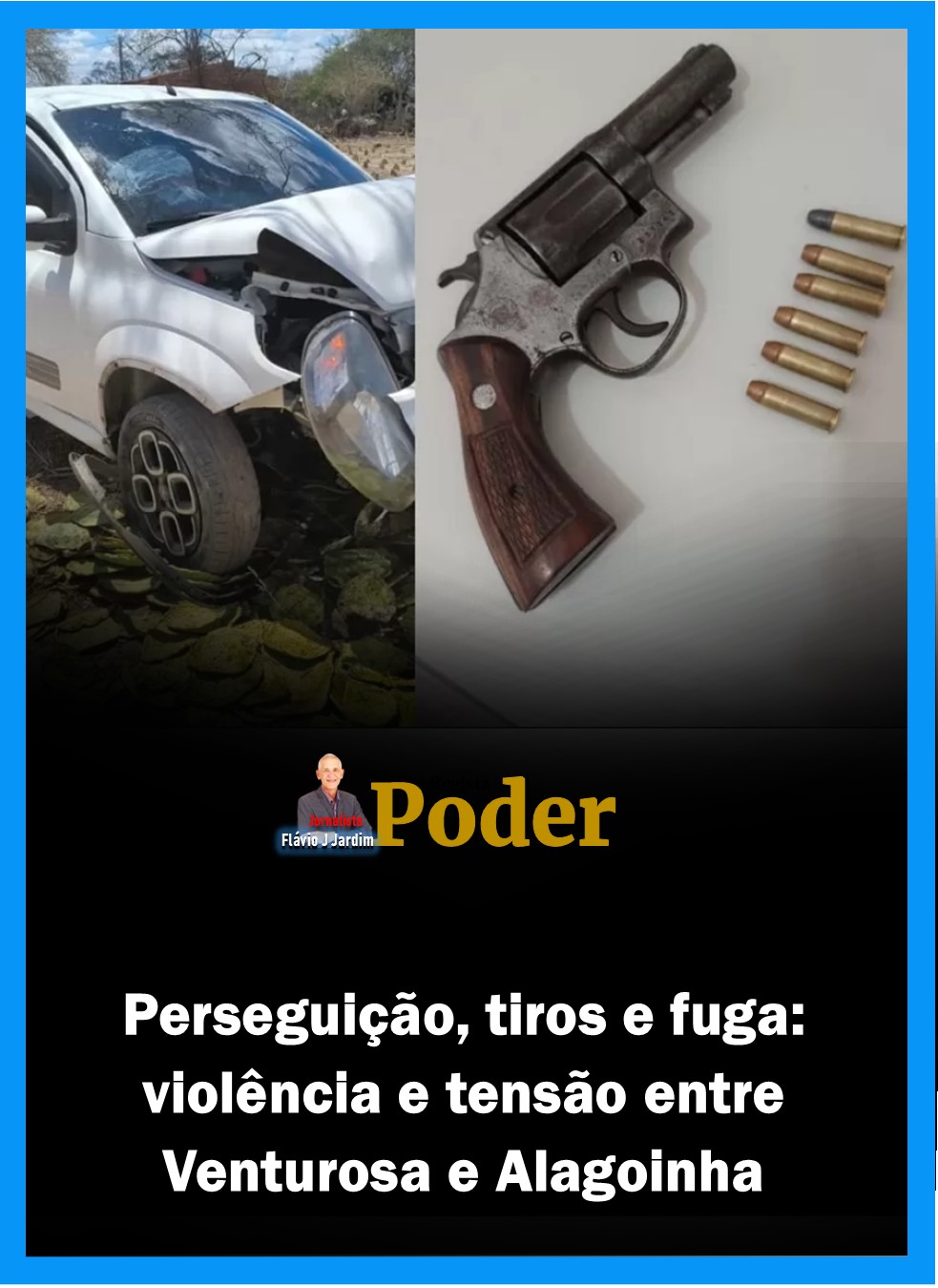🚨 Perseguição, tiros e fuga: violência e tensão entre Venturosa e Alagoinha