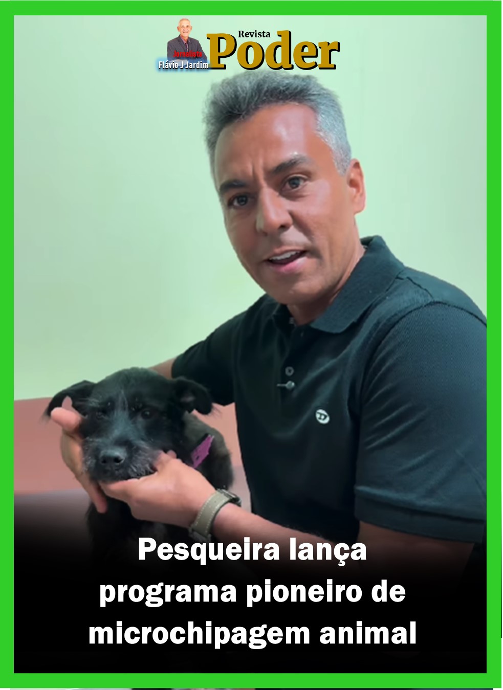 Pesqueira lança programa pioneiro de microchipagem animal