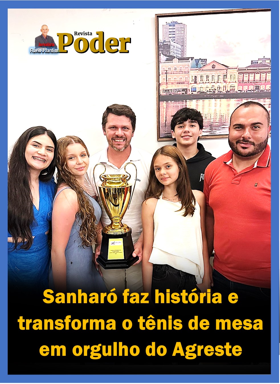 Sanharó faz história na capital e transforma o tênis de mesa em orgulho do Agreste