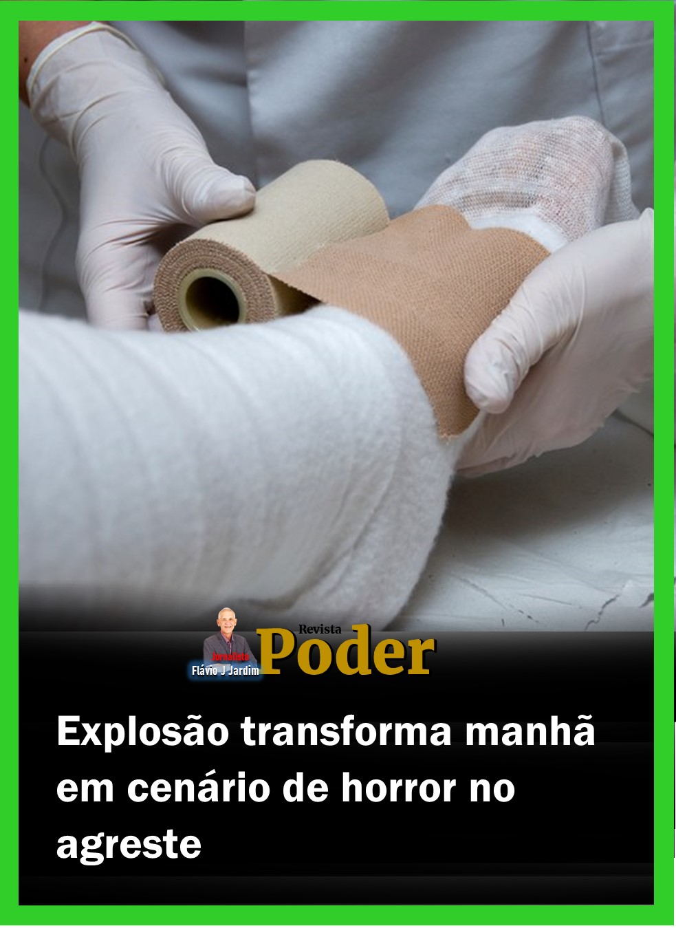 Explosão transforma manhã em cenário de horror no Agreste