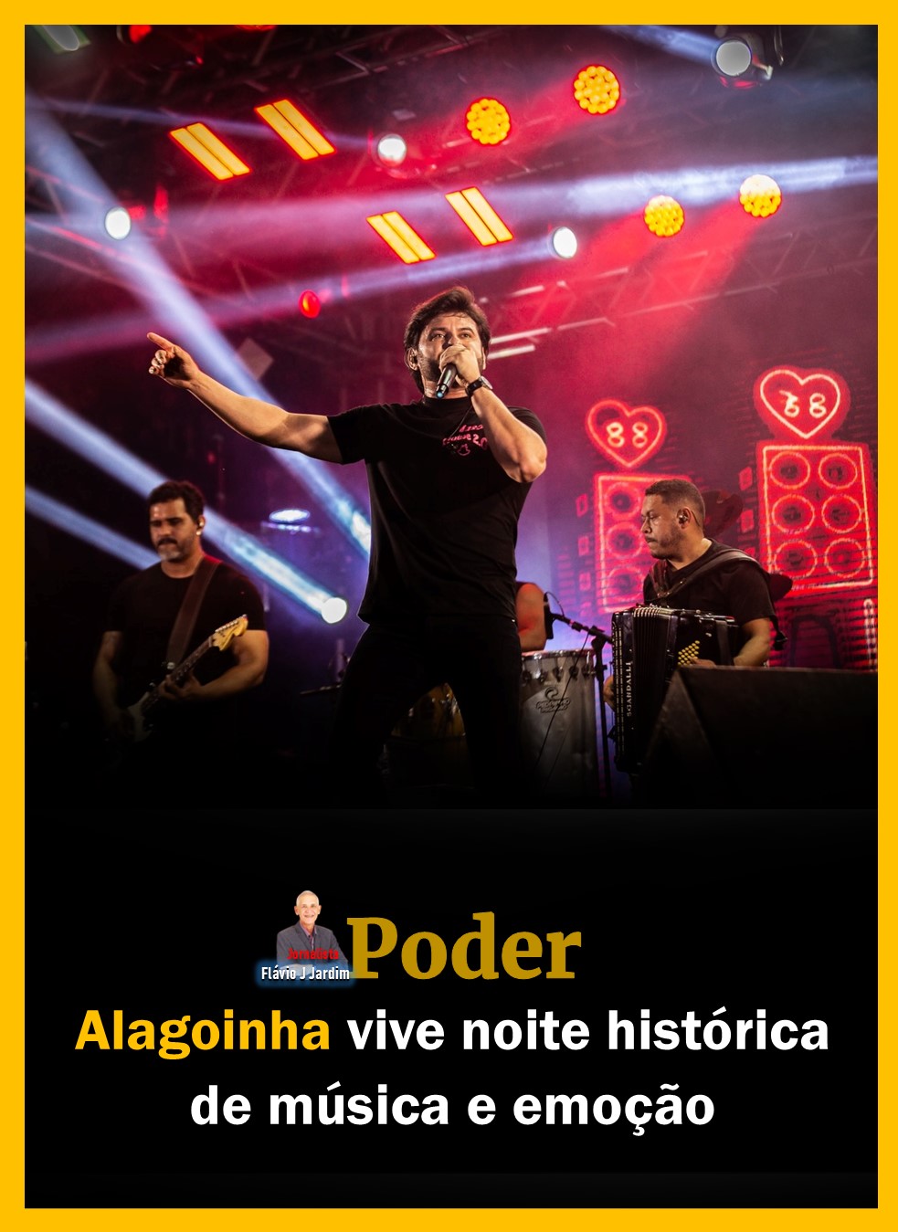 Alagoinha vive noite histórica de música e emoção
